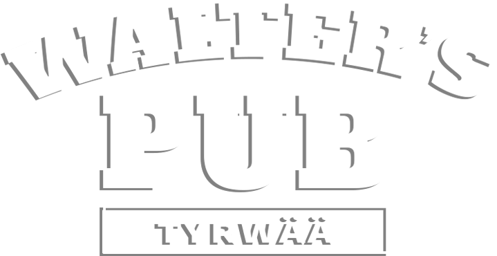 Walter’s pub, Tyrwään ydinkeskustassa suosittu vetonaula ja viihtyisä seurustelupub, tarjoaa jokaiselle jotakin